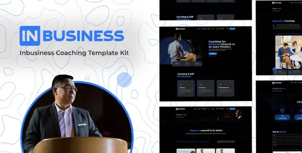 Inbusiness – Coaching Business Elementor Template Kit